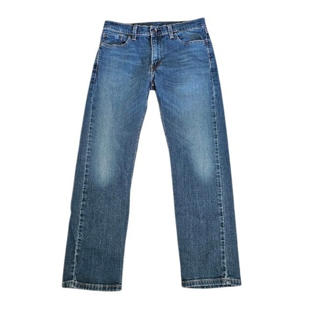 Levi's 505 Jeans Men 30x30 Blue Medium Wash Denim Straight Leg